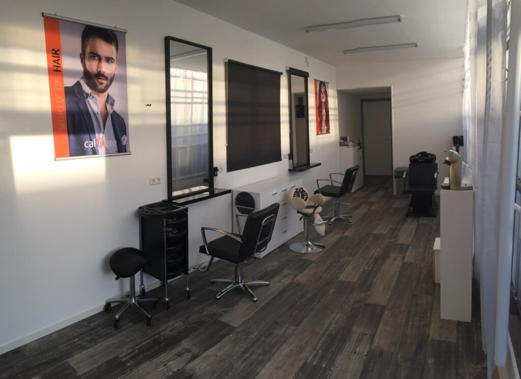 De salon aan huis